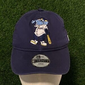 Tampa bay rays new era Raymond mascot embroidered hat child blue adjustable